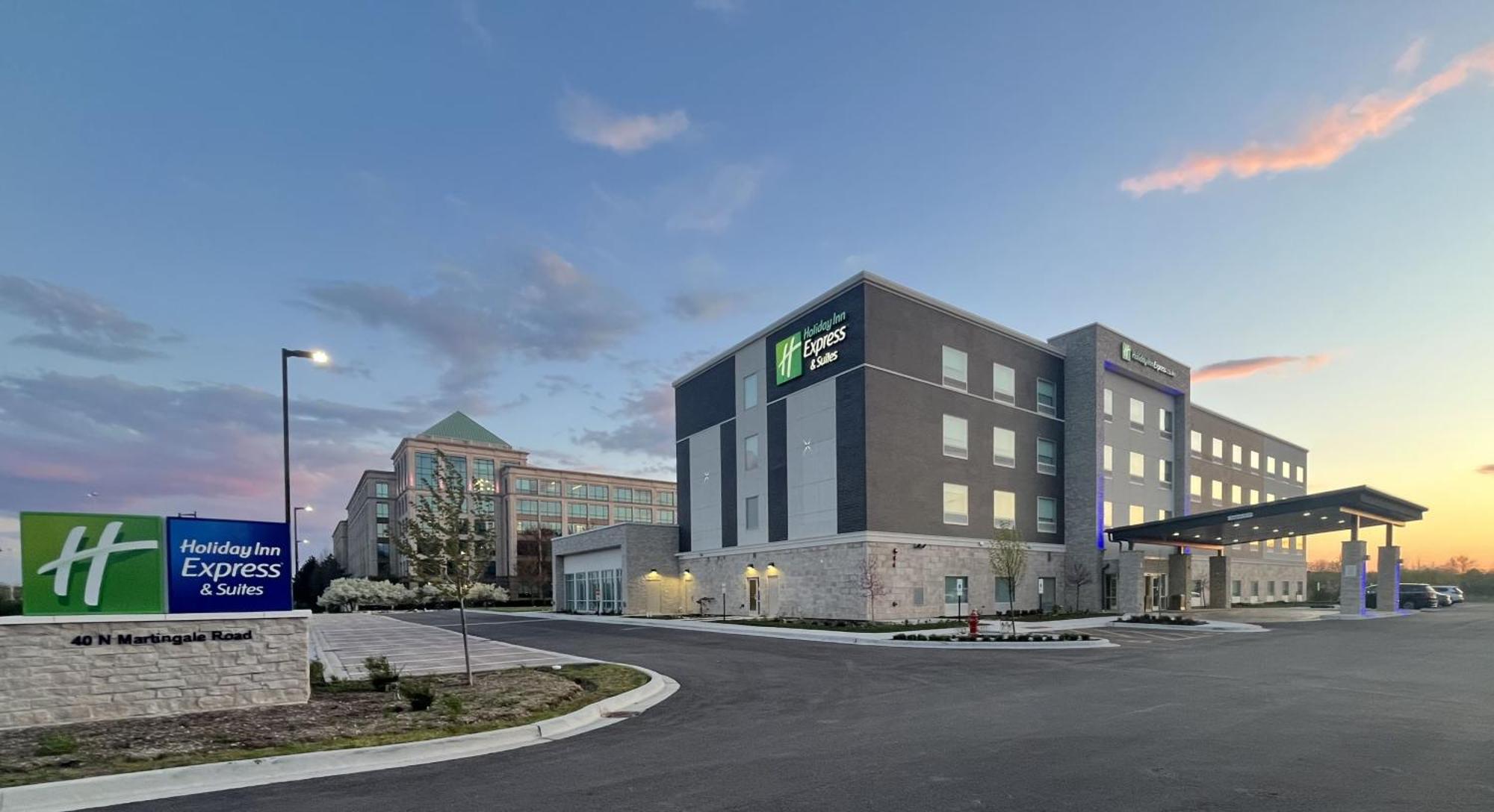 Holiday Inn Express & Suites Chicago Schaumburg By Ihg エクステリア 写真